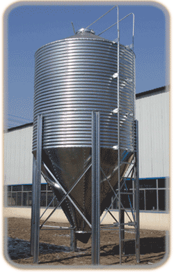 small silo for grain storage
