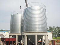 Wheat silo