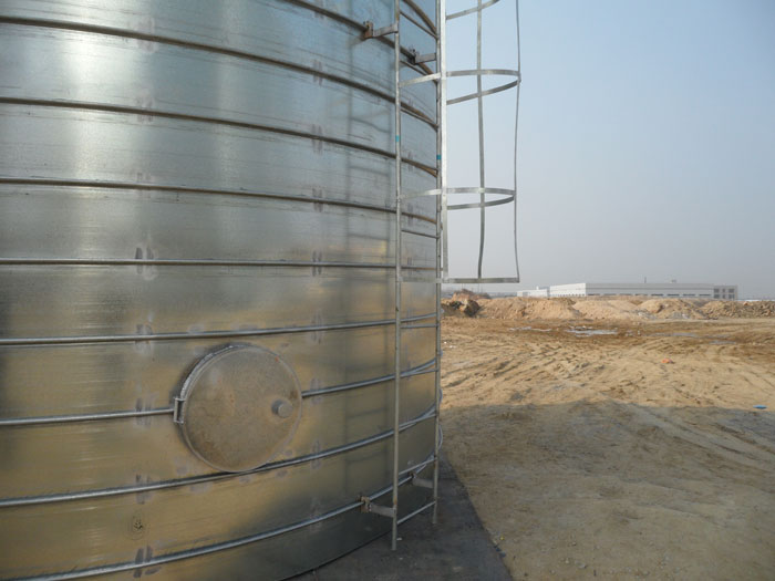 steel silo for grain
