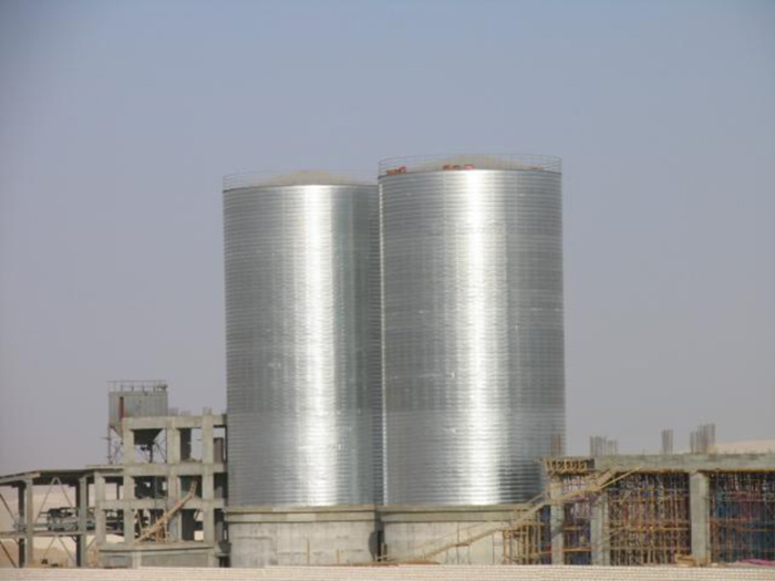 steel silo for wheat