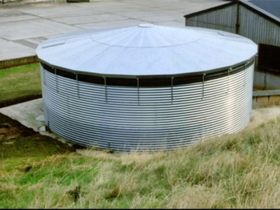 glavanized-water-silo