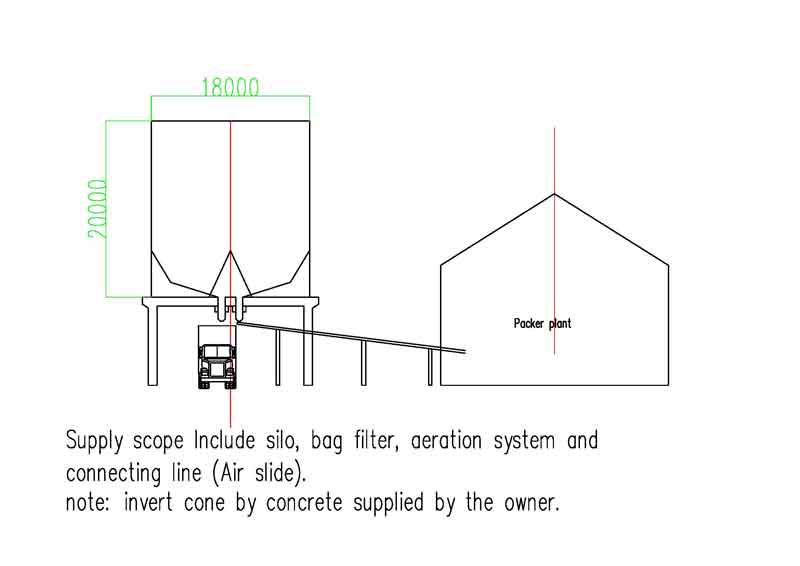 cement silo design drawing