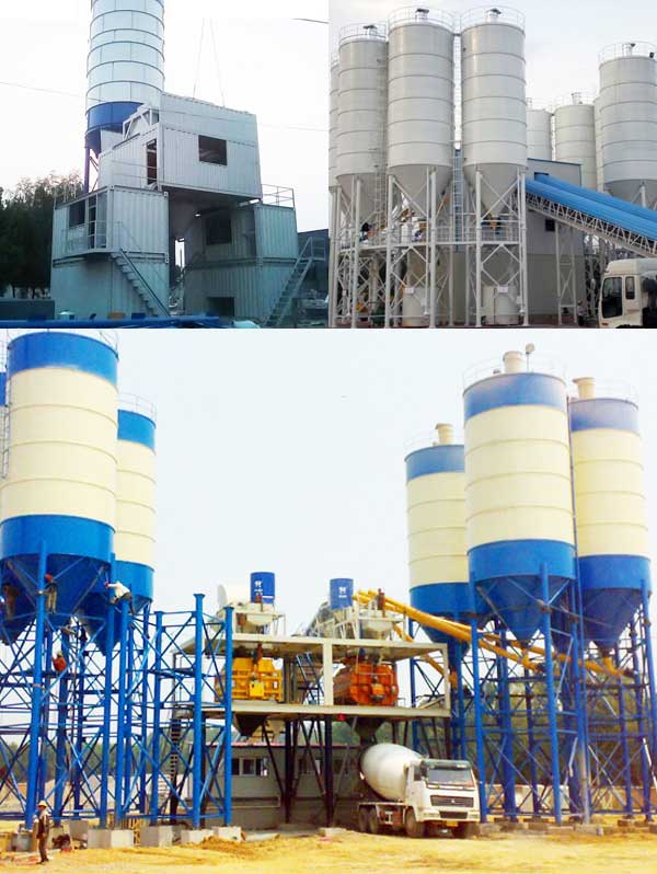 steel mobile silo for lime storage