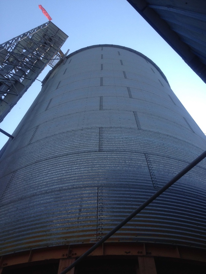 bolted silo for grain storage