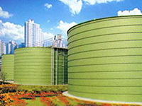 Waste water silo